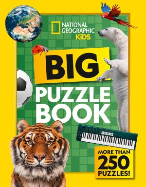 Nat Geo Kids' Big Puzzle Book